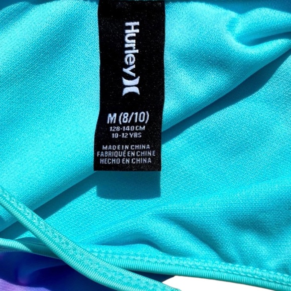 Hurley Girls Graphic One-Piece Swimsuit! NWT! - Picture 4 of 6